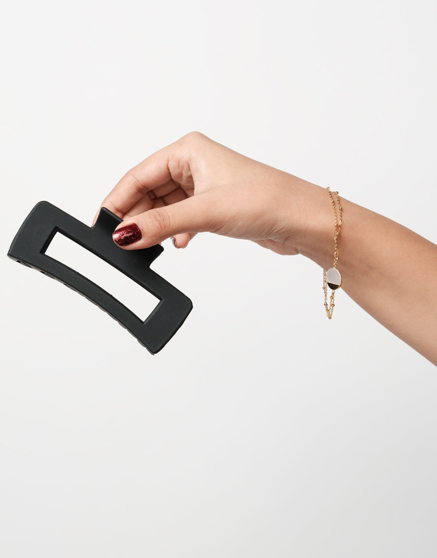 Large Rectangular Hair Claw