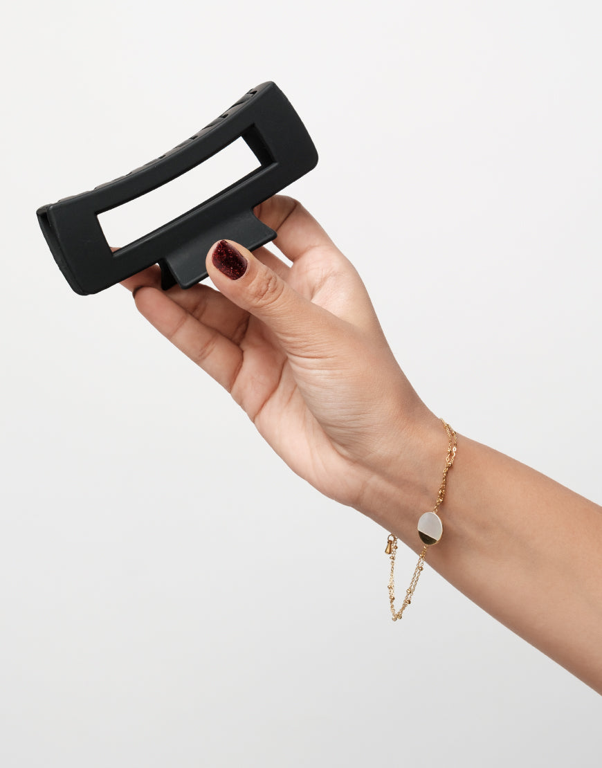 Large Rectangular Hair Claw
