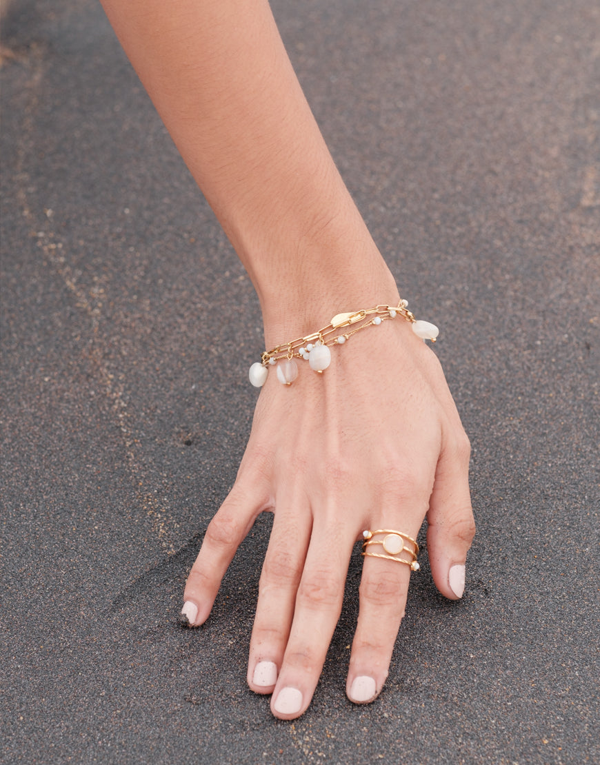 Layered Beaded Bracelet