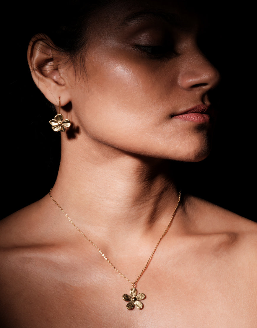Drop Flower Dangle