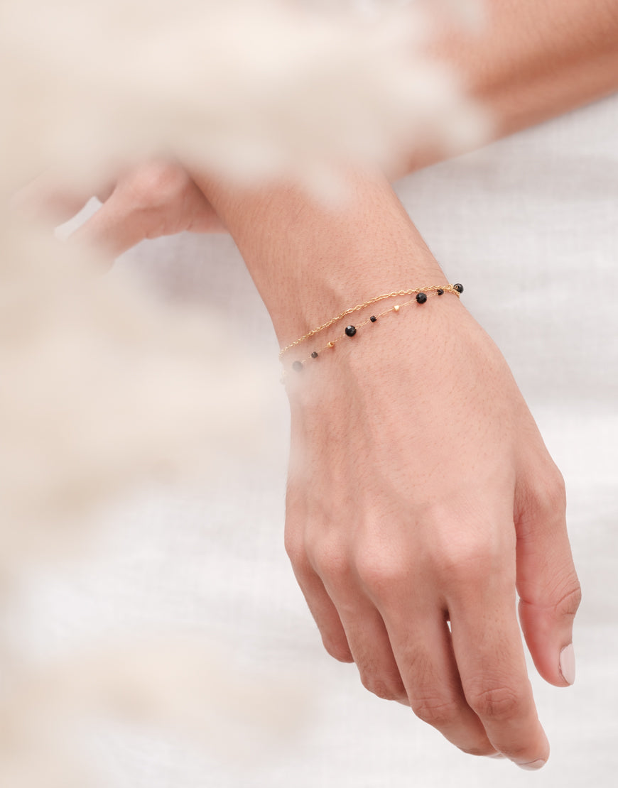 Layered Beaded Bracelet