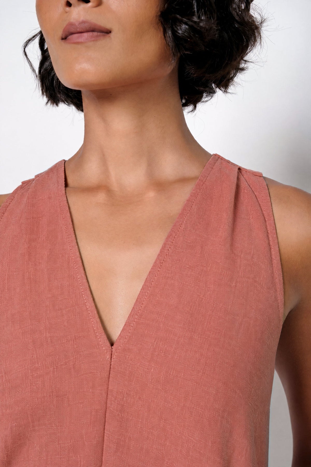 Serie Midi Linen Dress