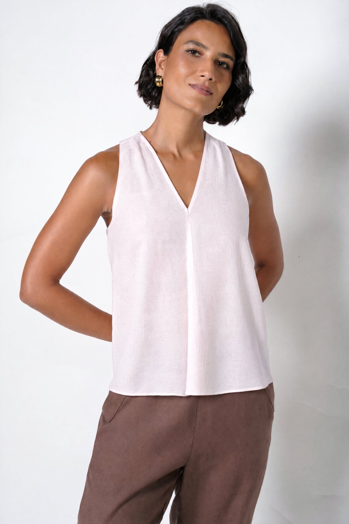 Katy Linen Top
