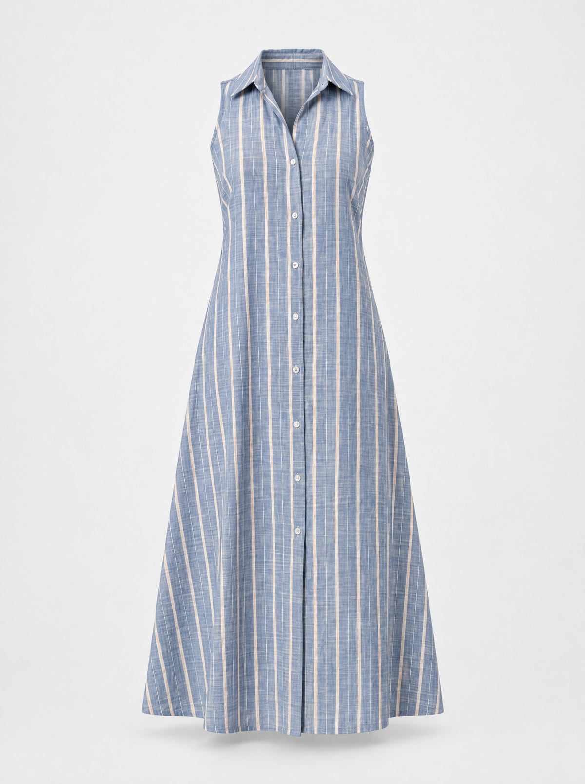 Agni Sleeveless Stripe Dress