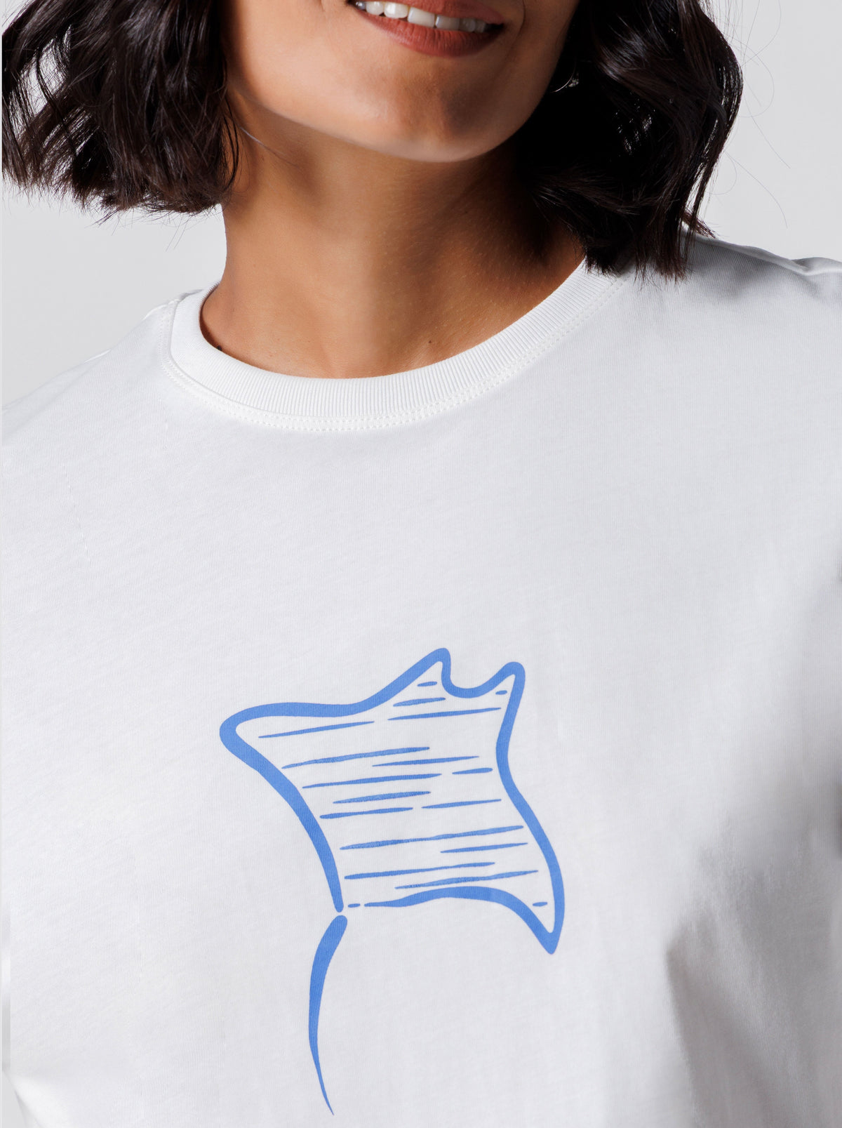 Blue String Tee