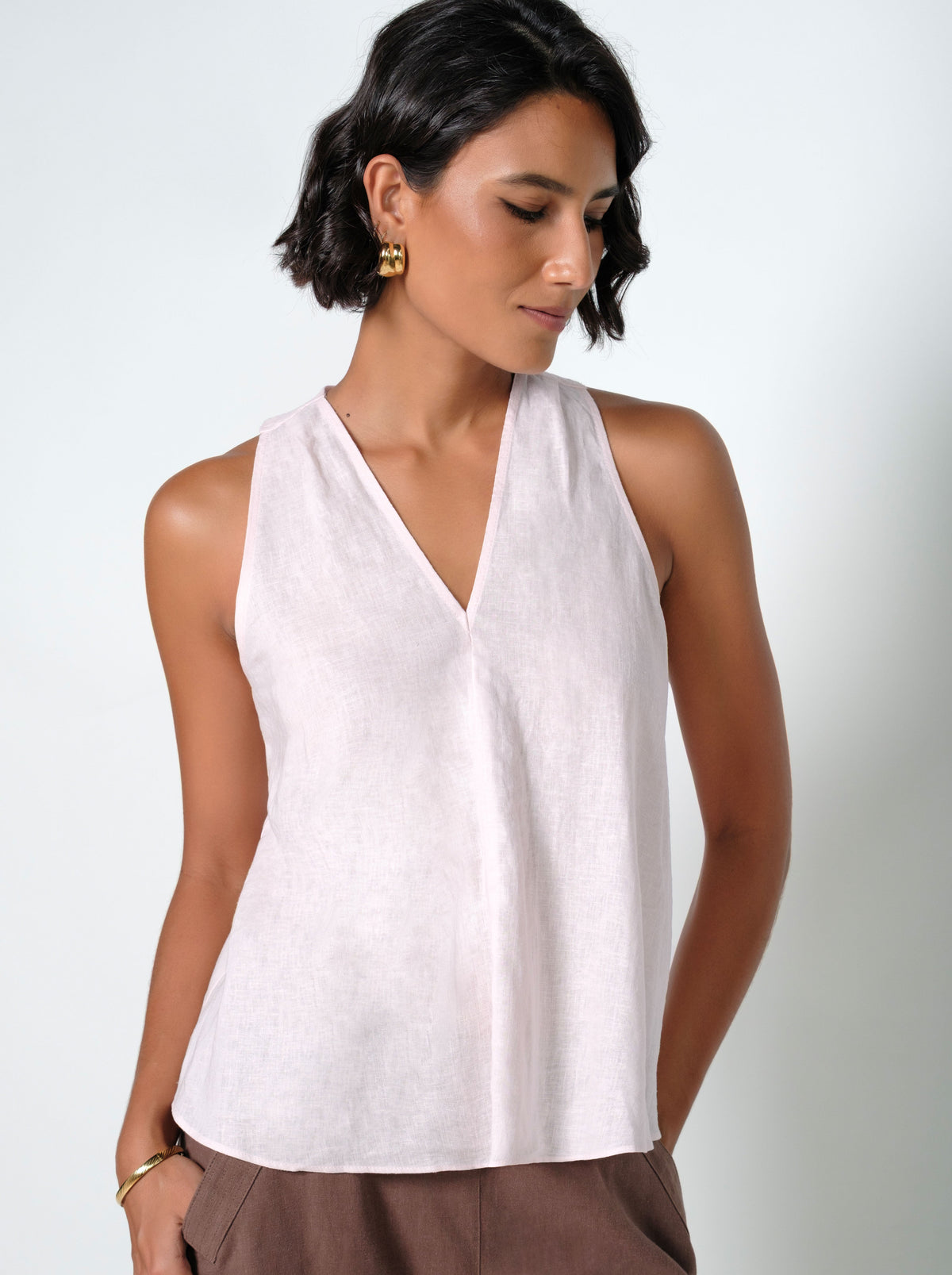 Katy Linen Top