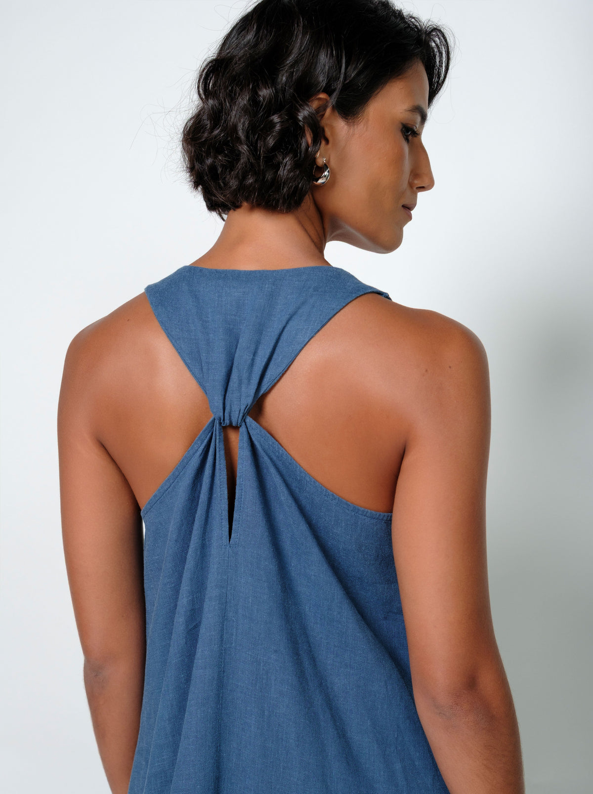 Serie Midi Linen Dress