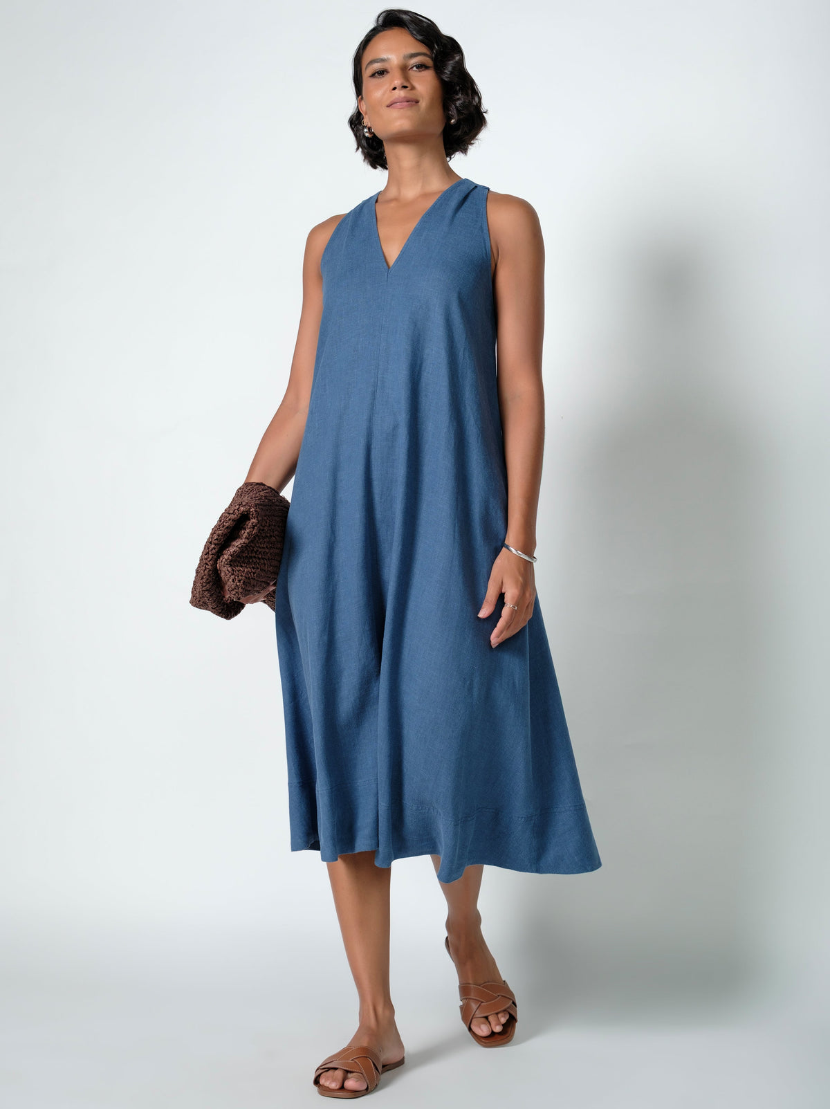Serie Midi Linen Dress