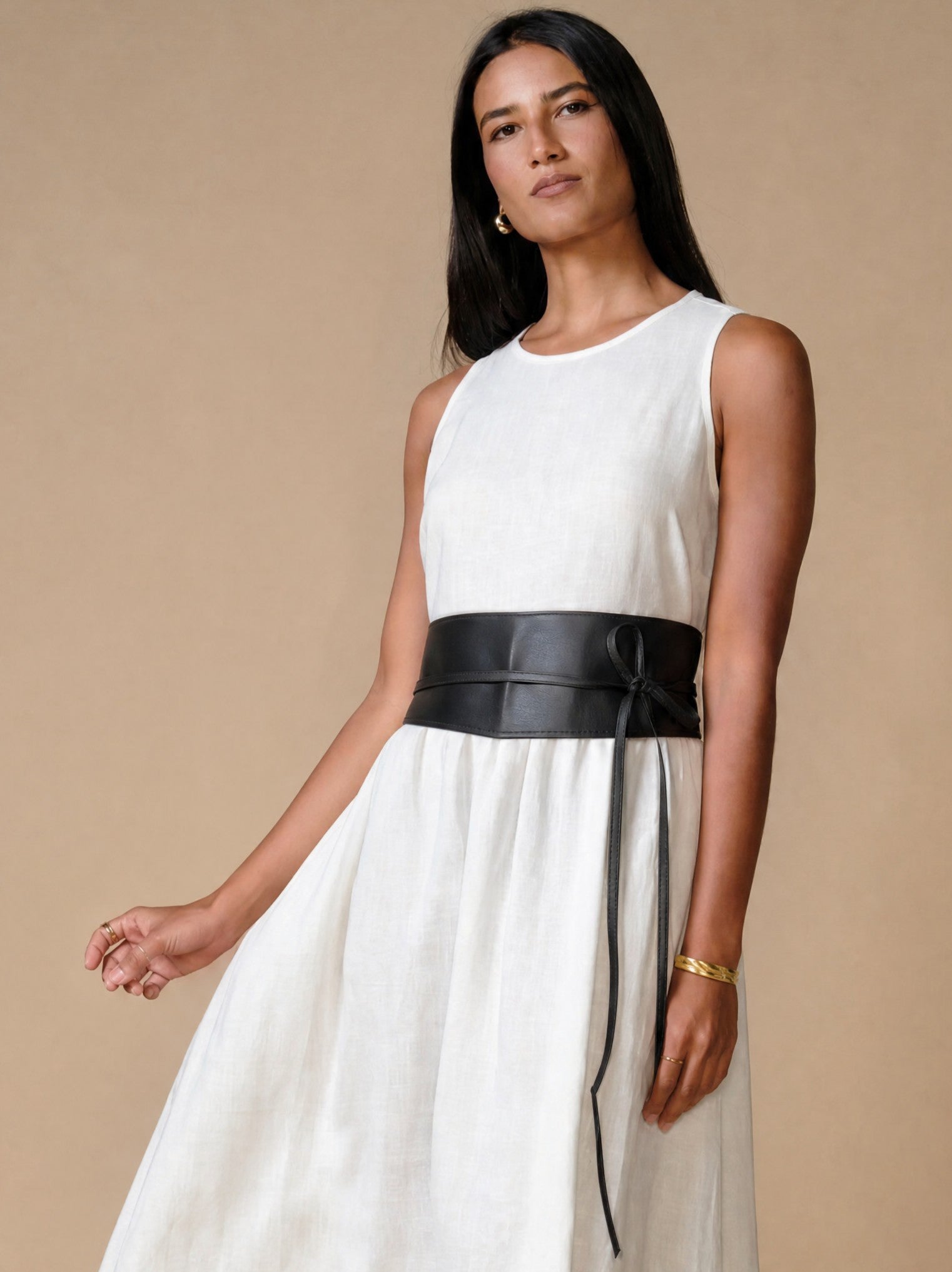 Wide Wrap Waist Belt