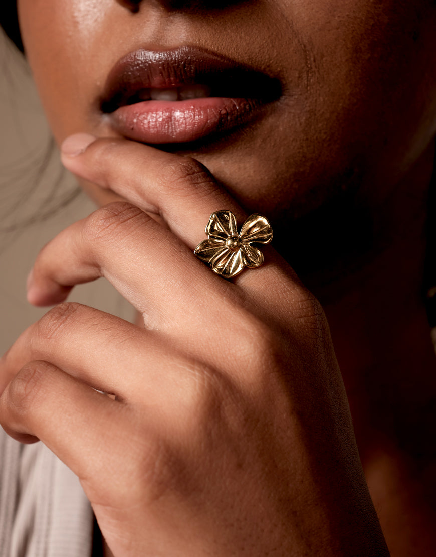 Radiant Petal Ring