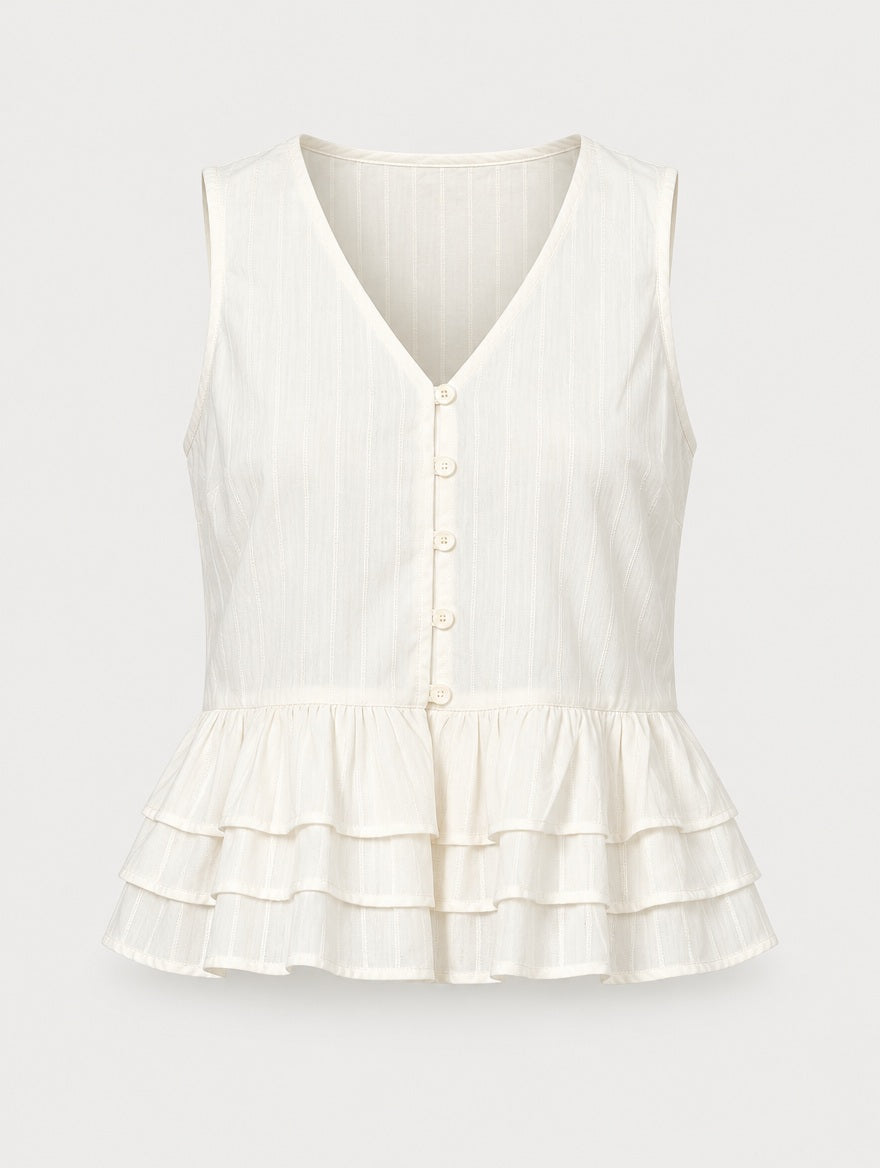 Mary Sleeveless Casual Top